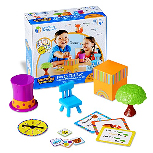 Learning Resources Fox in The Box Spielset mit Positionswörtern von Learning Resources