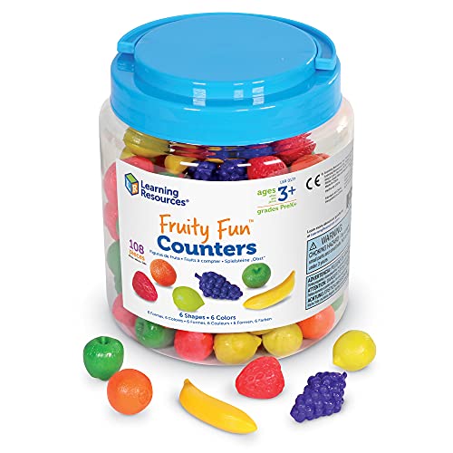 Learning Resources Fruity FunTM Spielfiguren, 108-teilig von Learning Resources