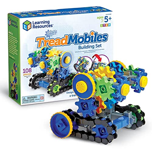 Learning Resources Gears! Gears! Gears! Zahnriemen-Maschinen, Mint, Baukasten, 108 Teile, ab 5 Jahren Learning Resources Gears! Gears! Gears! Zahnriemen-Maschinen, Mint, Baukasten, 108 Teile, ab 5 Jahren von Learning Resources