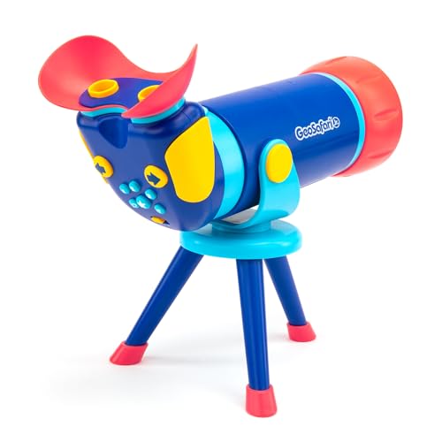 Learning Resources GeoSafari Jr. Sprechender Weltraum-Explorer, MINT-Spielzeug für die Vorschule, MINT-Lernspielzeug, Spielzeugteleskop für die Astronomie, mit Bildbetrachter von Learning Resources