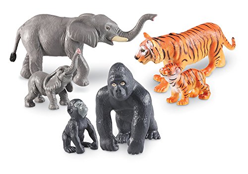 Learning Resources Große Urwaldtiere – Tiermütter und Tierbabys von Learning Resources