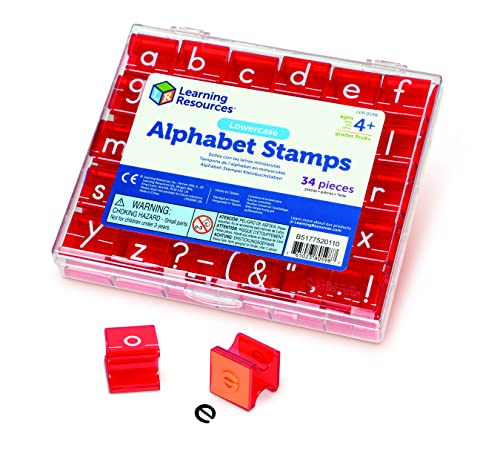 Learning Resources Alphabet-Stempel Kleinbuchstaben von Learning Resources