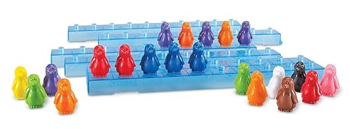 Learning Resources Penguins on Ice Mathematik-Spielset, 30 x 2.5 cm von Learning Resources