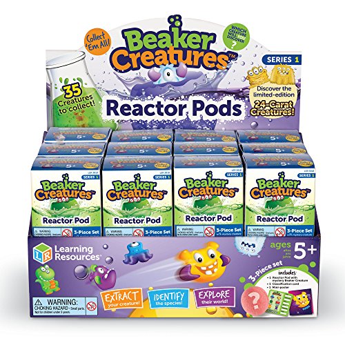 Learning Resources Beaker Creatures Reaktor-Kapseln (Set mit 24 Stück) von Learning Resources