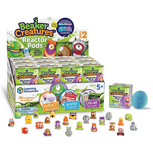 Learning Resources 24er-Set Reaktor-Kapseln – Beaker Creatures (Reihe 2) von Learning Resources