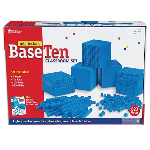 Learning Resources Zusammensteckbare Zehnersystem-Stäbe, Schulklassen-Set aus Kunststoff Learning Resources Zusammensteckbare Zehnersystem-Stäbe, Schulklassen-Set aus Kunststoff von Learning Resources