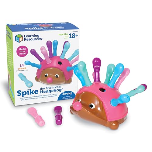 Learning Resources Spike den feinmotorischen Igel Rosa, 14 Stück, Alter 18+ Monate Feinmotorisches und sensorisches Spielzeug, Lernspielzeug für Kleinkinder, Montessori-Spielzeug Learning Resources Spike den feinmotorischen Igel Rosa, 14 Stück, Alter 18+ Monate Feinmotorisches und sensorisches Spielzeug, Lernspielzeug für Kleinkinder, Montessori-Spielzeug von Learning Resources