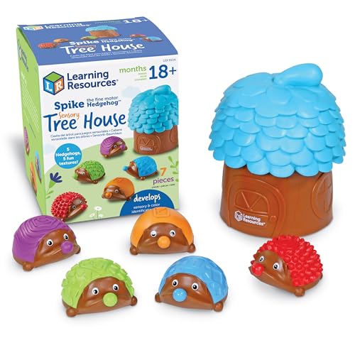 Learning Resources Spike den feinmotorischen Igel, Sensorisches Baumhaus - 7 Stück, Alter 18+ Monate Feinmotorisches und sensorisches Spielzeug, Kleinkind Lernspielzeug, Montessori Spielzeug Learning Resources Spike den feinmotorischen Igel, Sensorisches Baumhaus - 7 Stück, Alter 18+ Monate Feinmotorisches und sensorisches Spielzeug, Kleinkind Lernspielzeug, Montessori Spielzeug von Learning Resources
