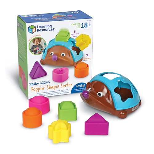 Learning Resources Spike, der Igel zur Förderung der Feinmotorik, Steckpuzzle-Sortierkasten, ab 18 Monaten, Lernspielzeug, Baby-Spielzeug, Feinmotorik-Spielzeug, Montessori-Spielzeug Learning Resources Spike, der Igel zur Förderung der Feinmotorik, Steckpuzzle-Sortierkasten, ab 18 Monaten, Lernspielzeug, Baby-Spielzeug, Feinmotorik-Spielzeug, Montessori-Spielzeug von Learning Resources