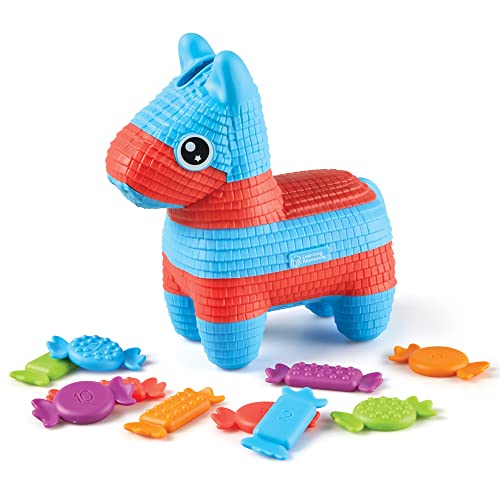 Learning Resources Pia, die Piñata zum Befüllen und Ausschütten, Spielzeug-Erfolgsprodukt für Kleinkinder, Vorschule, feinmotorisches Geschick, Lernspielzeug, 11-teilig, ab 18 Monaten von Learning Resources
