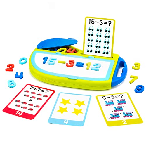 Learning Resources MathMagnets GO Aktivitätsset für Zählübungen, magnetische Zahlen für Kinder, Lernspielzeug, Zählspielzeug und Mathematik-Lernmaterial, Zählen für Vorschulkinder, 73-teilig, 3+ von Educational Insights