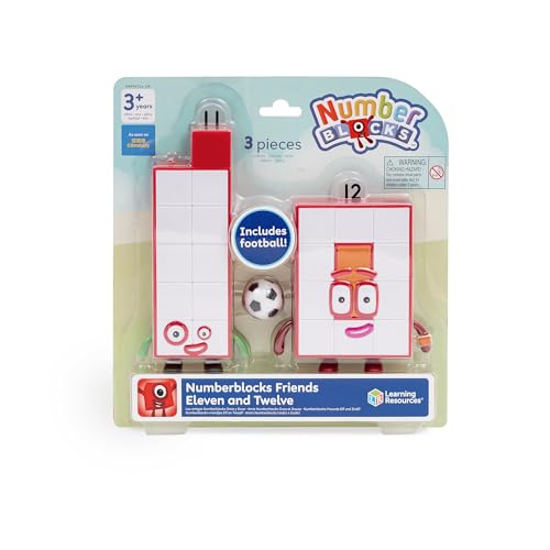 Learning Resources Numberblocks Elf und Zwölf Figurenset, Lernspielzeug, Mathe, Zählen, Fantasievolles Spiel, CBeebies, Bildungs-Spielzeug, ab 3 4 5 Jahren Learning Resources Numberblocks Elf und Zwölf Figurenset, Lernspielzeug, Mathe, Zählen, Fantasievolles Spiel, CBeebies, Bildungs-Spielzeug, ab 3 4 5 Jahren von Learning Resources