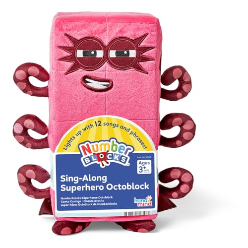 Learning Resources Numberblocks Sing-Along Superhero Octoblock, Ages 3+ von Learning Resources
