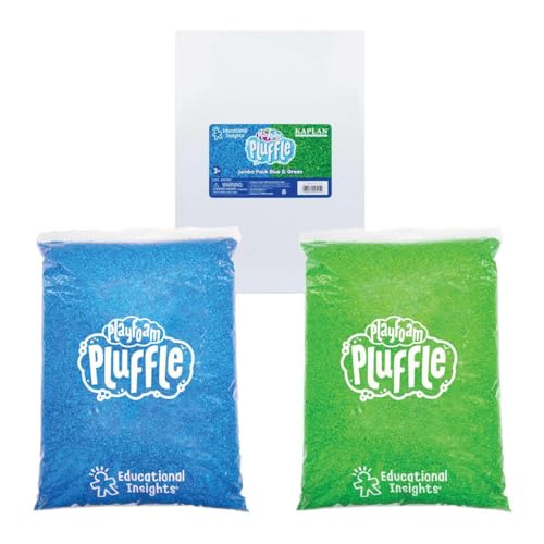 Learning Resources Playfoam Pluffle Großpackungen, Grün und Blau von Learning Resources