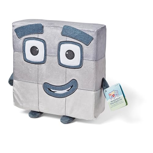 Learning Resources Plüsch Numberblock Neun Spielgefährte, Original Plüschkollektion der TV-Serie, Angenehmes und Lehrreiches Spielzeug, Groß, Geschenk für Kinder ab 18 Monaten, 2 3 4 Jahre von Learning Resources