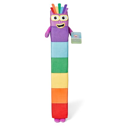 Learning Resources Plüsch Numberblock Sieben Spielgefährte, Original Plüschkollektion der TV-Serie, Angenehmes und Lehrreiches Spielzeug, Groß, Geschenk für Kinder ab 18 Monaten, 2 3 4 Jahre Learning Resources Plüsch Numberblock Sieben Spielgefährte, Original Plüschkollektion der TV-Serie, Angenehmes und Lehrreiches Spielzeug, Groß, Geschenk für Kinder ab 18 Monaten, 2 3 4 Jahre von Learning Resources
