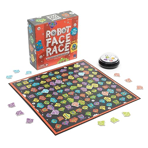 Learning Resources Robot Face Race Farb- & Merkmalspiel von Educational Insights