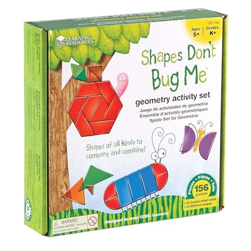 Learning Resources Shapes Don't Bug Me Geometrische Formen von Learning Resources