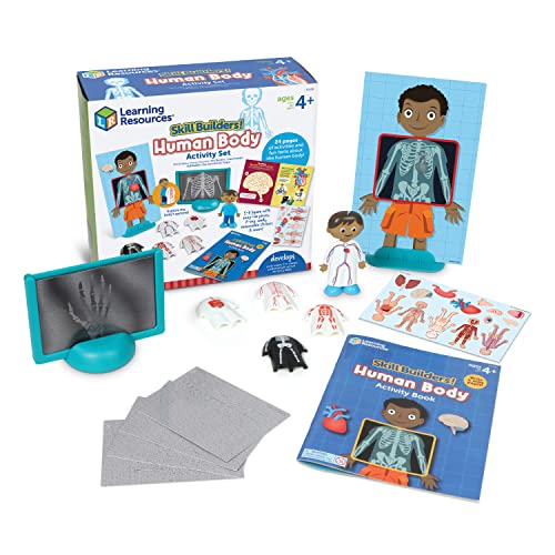 Learning Resources Skill Builders Aktivitätsset „Der menschliche Körper“, Lernaktivitäten für Vorschulkinder, Naturwissenschaften, Aktivitätsbuch, Bestandteile des menschlichen Körpers für Kinder, 4+ Learning Resources Skill Builders Aktivitätsset „Der menschliche Körper“, Lernaktivitäten für Vorschulkinder, Naturwissenschaften, Aktivitätsbuch, Bestandteile des menschlichen Körpers für Kinder, 4+ von Learning Resources