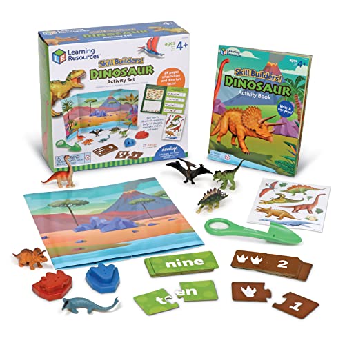Learning Resources Skill Builders Aktivitätsset „Dinosaurier“, Lernaktivitäten für Vorschulkinder, Naturwissenschaften für die Vorschule, Aktivitätsbuch, Dinosaurier Spielzeug, Dino-Spielsachen, 4+ Learning Resources Skill Builders Aktivitätsset „Dinosaurier“, Lernaktivitäten für Vorschulkinder, Naturwissenschaften für die Vorschule, Aktivitätsbuch, Dinosaurier Spielzeug, Dino-Spielsachen, 4+ von Learning Resources