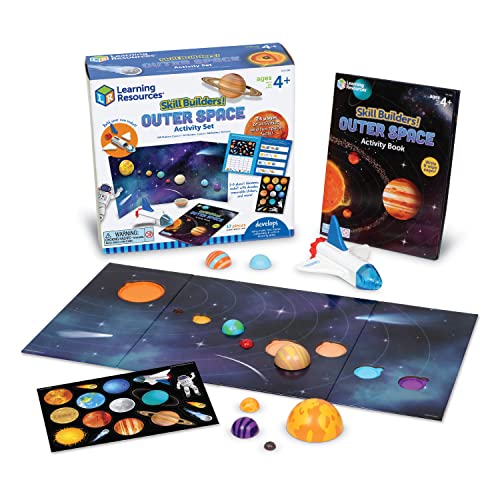 Learning Resources Skill Builders Aktivitätsset „Weltraum“, Lernaktivitäten, Naturwissenschaften für die Vorschule, Aktivitätsbuch, Mint-Spielzeug, naturwissenschaftliches Spielzeug, 4+ Learning Resources Skill Builders Aktivitätsset „Weltraum“, Lernaktivitäten, Naturwissenschaften für die Vorschule, Aktivitätsbuch, Mint-Spielzeug, naturwissenschaftliches Spielzeug, 4+ von Learning Resources