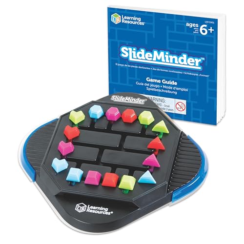 Learning Resources SlideMinder, Logik- und Denkspiel ab 6 Jahren, Zappelspielzeug für unterwegs von Learning Resources