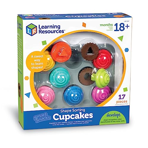 Learning Resources Smart Snacks Cupcake Formen-Steckspiel von Learning Resources