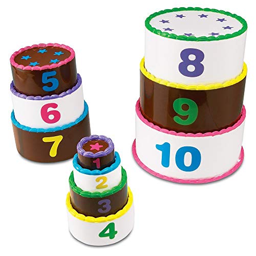 Learning Resources Smart Snacks Stapeltorte mit Zahlen von Learning Resources
