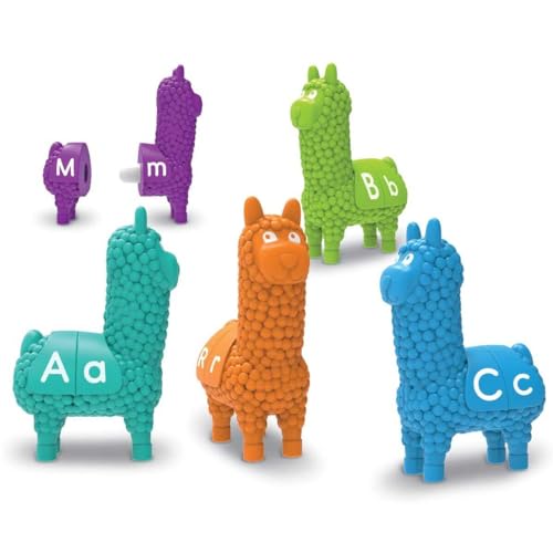 Learning Resources Snap-n-Learn Buchstaben-Lamas, ABC-Übungen für Vorschüler, Alphabet-Training, Feinmotorik-Spielzeug, Ab 18 Monaten Learning Resources Snap-n-Learn Buchstaben-Lamas, ABC-Übungen für Vorschüler, Alphabet-Training, Feinmotorik-Spielzeug, Ab 18 Monaten von Learning Resources