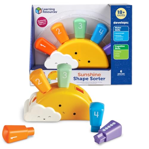 Learning Resources Sonnen-Formensortierer, ab 18 Monaten, Formensortierspielzeug, Motorik- und Farbenerkennung Learning Resources Sonnen-Formensortierer, ab 18 Monaten, Formensortierspielzeug, Motorik- und Farbenerkennung von Learning Resources