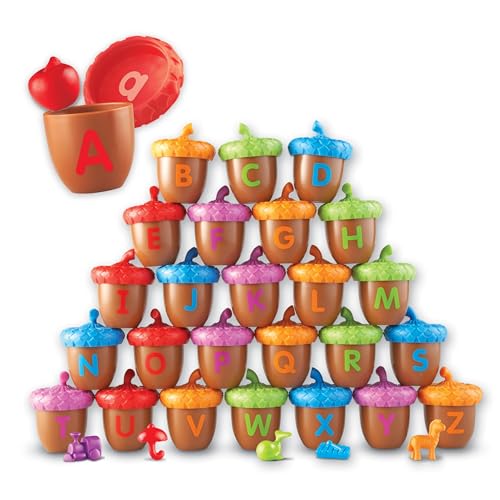 Learning Resources Spielset Alphabet-Eicheln von Learning Resources