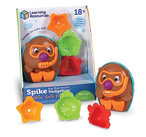 Learning Resources Spike, der Igel zur Förderung der Feinmotorik und Seine Badespaß-Freunde, Lernspielzeug für Kleinkinder, Kleinkind Badewanne, Spielzeug für das Planschbecken, Wasserspielzeug, 2+ Learning Resources Spike, der Igel zur Förderung der Feinmotorik und Seine Badespaß-Freunde, Lernspielzeug für Kleinkinder, Kleinkind Badewanne, Spielzeug für das Planschbecken, Wasserspielzeug, 2+ von Learning Resources