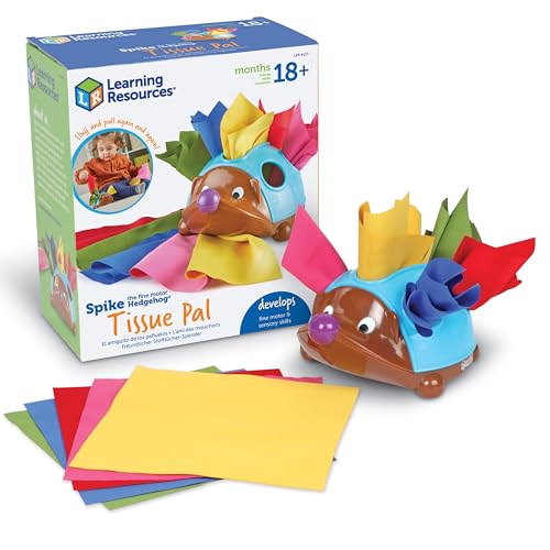 Learning Resources Spike The Fine Motor Hedgehog Stofftücher-Spender, Stofftücher-Spender-Spielzeug, ab 18 Monaten, Lernspielzeug, Baby-Spielzeug, feinmotorisches Geschick, Montessori-Spielzeug Learning Resources Spike The Fine Motor Hedgehog Stofftücher-Spender, Stofftücher-Spender-Spielzeug, ab 18 Monaten, Lernspielzeug, Baby-Spielzeug, feinmotorisches Geschick, Montessori-Spielzeug von Learning Resources