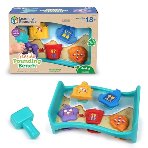 Learning Resources Strand-Pochtisch, Feinmotorik-Spielzeug ab 18 Monaten, Montessori Lernspiel Learning Resources Strand-Pochtisch, Feinmotorik-Spielzeug ab 18 Monaten, Montessori Lernspiel von Learning Resources