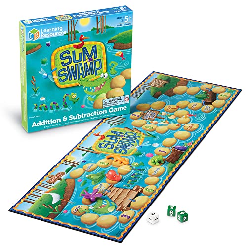 Learning Resources Sum Swamp™ Additions- und Subtraktionsspiel von Learning Resources