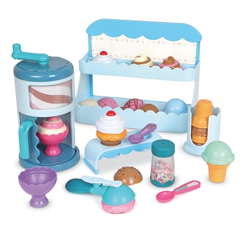 Learning Resources Swirly Scoops Eiscreme-Shop LER9278, Ab 2 Jahren, Rollenspiel Eisdiele, Feinmotorik & Farberkennung, EIS-Lernspiel Für Kleinkinder, Inkl. Maschine & Toppings Learning Resources Swirly Scoops Eiscreme-Shop LER9278, Ab 2 Jahren, Rollenspiel Eisdiele, Feinmotorik & Farberkennung, EIS-Lernspiel Für Kleinkinder, Inkl. Maschine & Toppings von Learning Resources