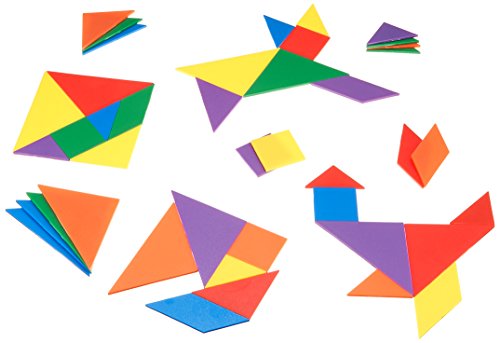 Learning Resources Tangrams Smart Pack Individual Maths Geometry Learning for Classrooms, Ages 5+ von Learning Resources