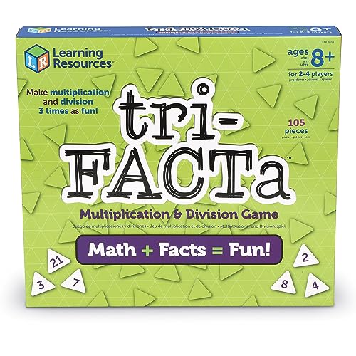 Learning Resources tri-FACTa Multiplikations- & Divisions-Spiel von Learning Resources