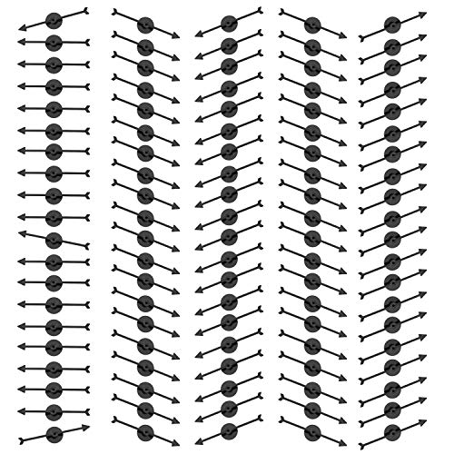 Leascrew - Rotierende Pfeile für Klassenzimmer, Schule, Party, Zuhause, 10 cm, Schwarz, 100 Stück Leascrew - Rotierende Pfeile für Klassenzimmer, Schule, Party, Zuhause, 10 cm, Schwarz, 100 Stück von Leascrew