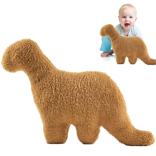 Lebenistgut Dino-Nugget-Kissen, Dino Chicken Nugget Dinosaurier Plüschtier, Dinosaurier Nugget Plüschtier, Kissen Geburtstagsgeschenke für Kinder Zimmerdekoration, Brontosauru Lebenistgut Dino-Nugget-Kissen, Dino Chicken Nugget Dinosaurier Plüschtier, Dinosaurier Nugget Plüschtier, Kissen Geburtstagsgeschenke für Kinder Zimmerdekoration, Brontosauru von Lebenistgut