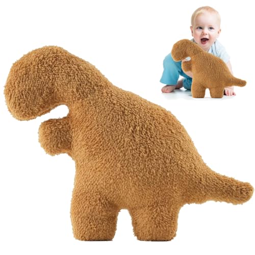 Lebenistgut Dino-Nugget-Kissen, Dino Chicken Nugget Dinosaurier Plüschtier, Dinosaurier Nugget Plüschtier, Kissen Geburtstagsgeschenke für Kinder Zimmerdekoration Tyrannosaurus rex Lebenistgut Dino-Nugget-Kissen, Dino Chicken Nugget Dinosaurier Plüschtier, Dinosaurier Nugget Plüschtier, Kissen Geburtstagsgeschenke für Kinder Zimmerdekoration Tyrannosaurus rex von Lebenistgut