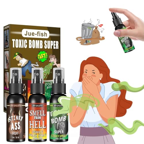 Lebenistgut Furzspray, Furzspray Extrem, Schrecklicher Geruch Spray, Stinkender Furz-Spray, Fart Spray Extra Strong, 90 Ml Fart Spray (3 Pcs) von Lebenistgut