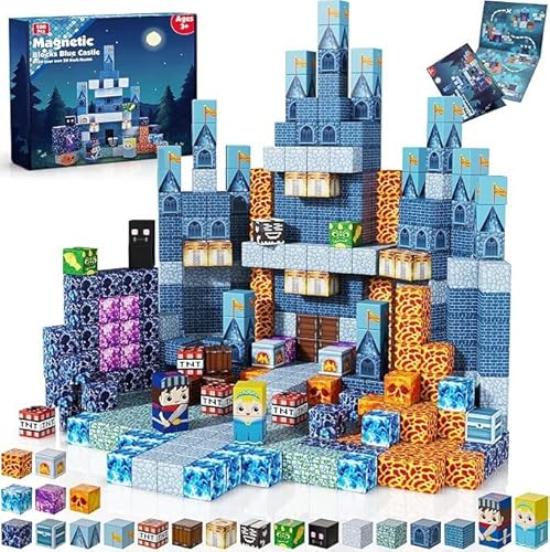 Magnetisches Schloss Bausteine Set, 3D Puzzle Spielzeug, Kreatives Lernspielzeug für Kinder ab 3 Jahre Magnetisches Schloss Bausteine Set, 3D Puzzle Spielzeug, Kreatives Lernspielzeug für Kinder ab 3 Jahre von Lebenszauber