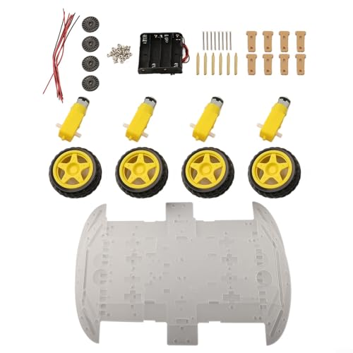 Hochleistungs-4WD Robot Smart Car Chassis Kits mit Geschwindigkeits-Encoder für Arduino Creations Hochleistungs-4WD Robot Smart Car Chassis Kits mit Geschwindigkeits-Encoder für Arduino Creations von Lecreatekit