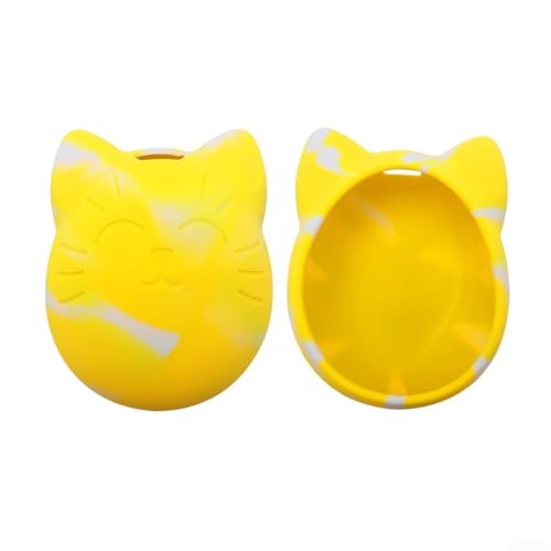Silikonhülle für Tamagotchi digitale Haustiere perfekter Reisebegleiter (gelb) von Lecreatekit