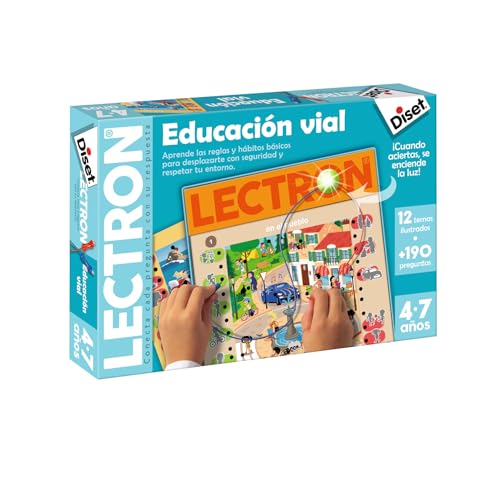 Diset Lectron Straßenerziehung, Lernspiel für Kinder von 4 bis 7 Jahren Diset Lectron Straßenerziehung, Lernspiel für Kinder von 4 bis 7 Jahren von Diset