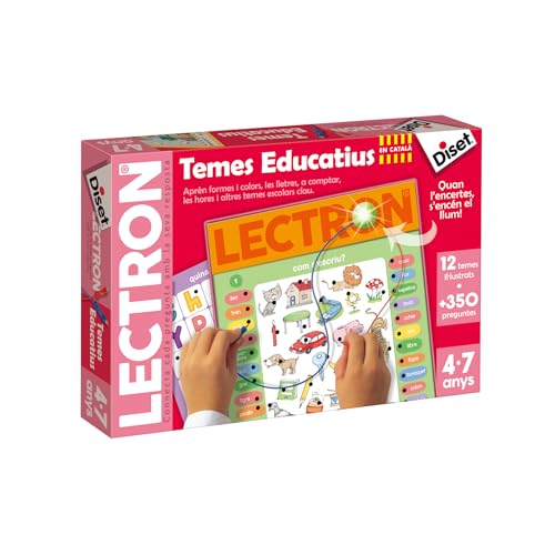 Lectron Temes Educatius - JOC de Fragen i responpostes, recomanat von 4 bis 7 anys Lectron Temes Educatius - JOC de Fragen i responpostes, recomanat von 4 bis 7 anys von Diset