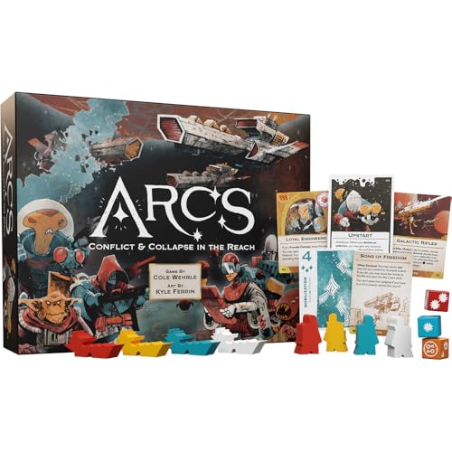 Leder Games Arcs (EN) - Brettspiel für 2-4 Spieler ab 14 Jahren von Leder Games