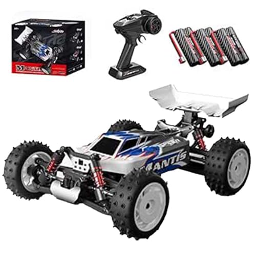 Ledovan 70 km/hFerngesteuertes Auto Erwachsene, 2.4GHz Bürstenloser Motor Offroad Rennauto, 1:16 Monstertruck All Terrain RC Crawler, S911 PRO, 3 Batterien(Blau) von Ledovan