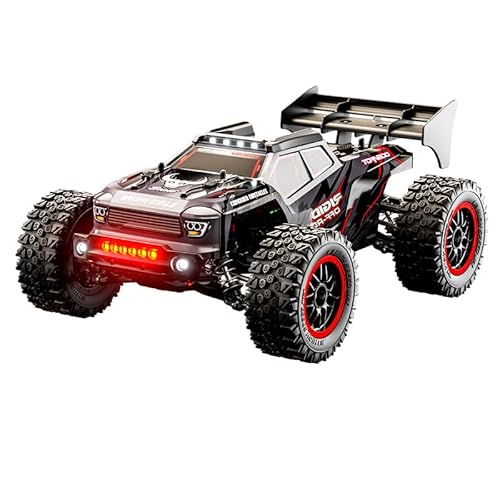 Ledovan 80KM/H Brushless RC Auto für Erwachsene, 1/16 2.4Ghz Wasserdicht Ferngesteuertes Auto All-Terrain-Crawler, 4 WD Offroad Truggy, 3 Batterien(SG316MAX) von Ledovan